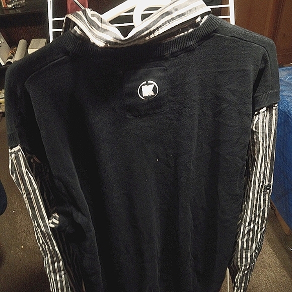 Kam Jeanswear LTD United Kingdom brand 100% Cotton CARDIGAN DRess Shirt - Picture 3 of 8